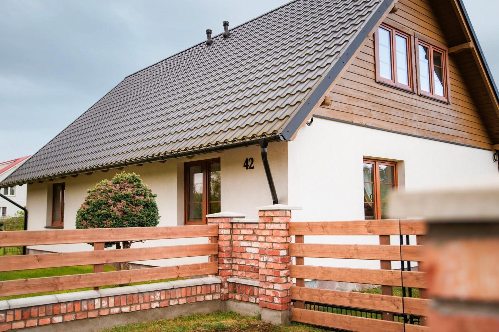 Domek Caloroczny Na Kaszubach Blizniak Lipusz ภายนอก รูปภาพ